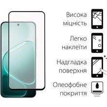 Захисне скло DENGOS Glass Full Glue для Xiaomi Redmi Note 15 Pro 5G Black (TGFG-427)
