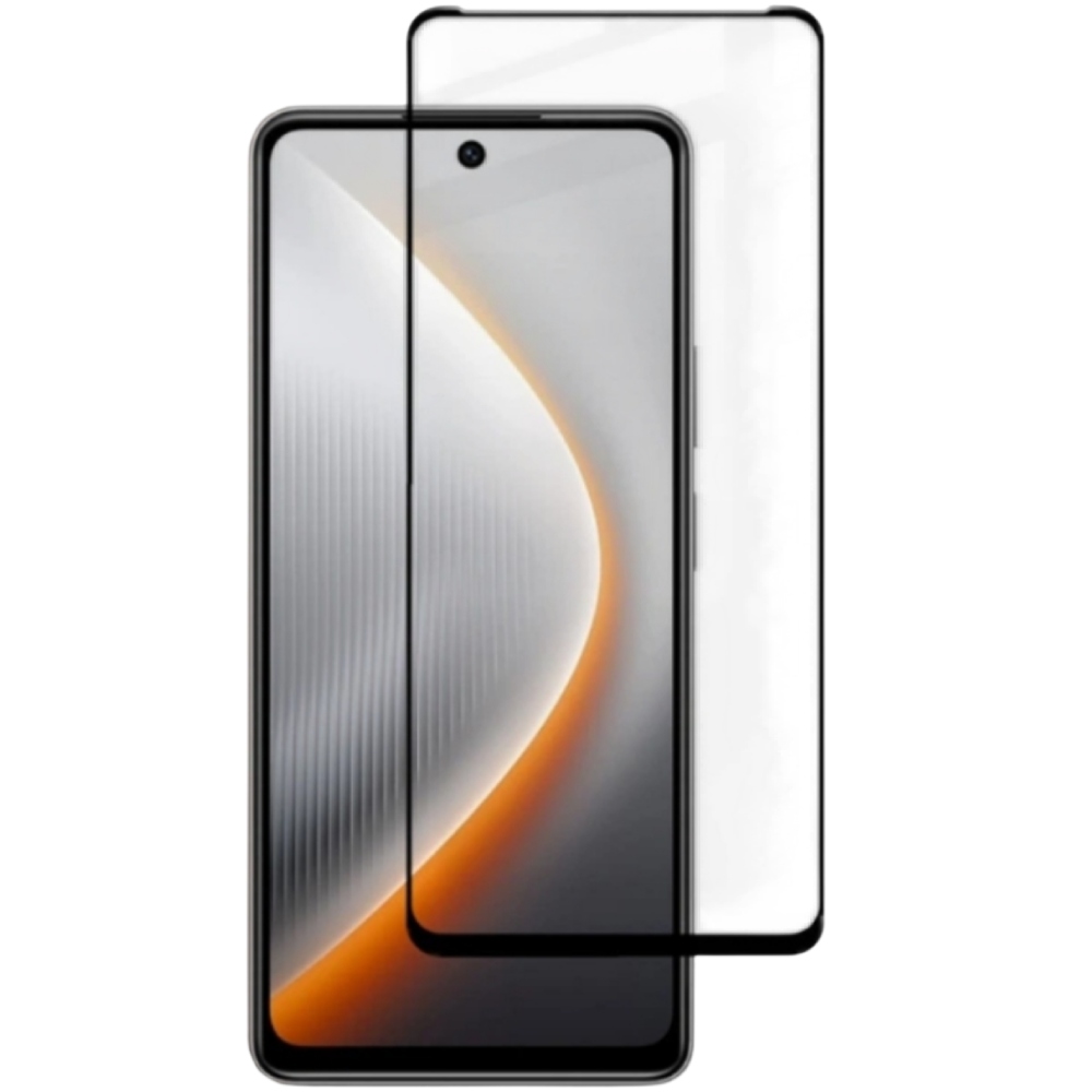 Защитное стекло BECOVER для Tecno Spark 40 4G (KM5) Black (714922) Совместимость по модели  TECNO Spark 40