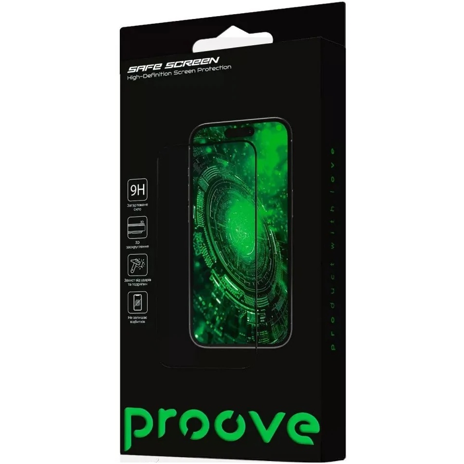Захисне скло PROOVE для Samsung Galaxy A57 Safe Screen Black (PGPSS1SGA571) Сумісність за моделлю Samsung Galaxy A57