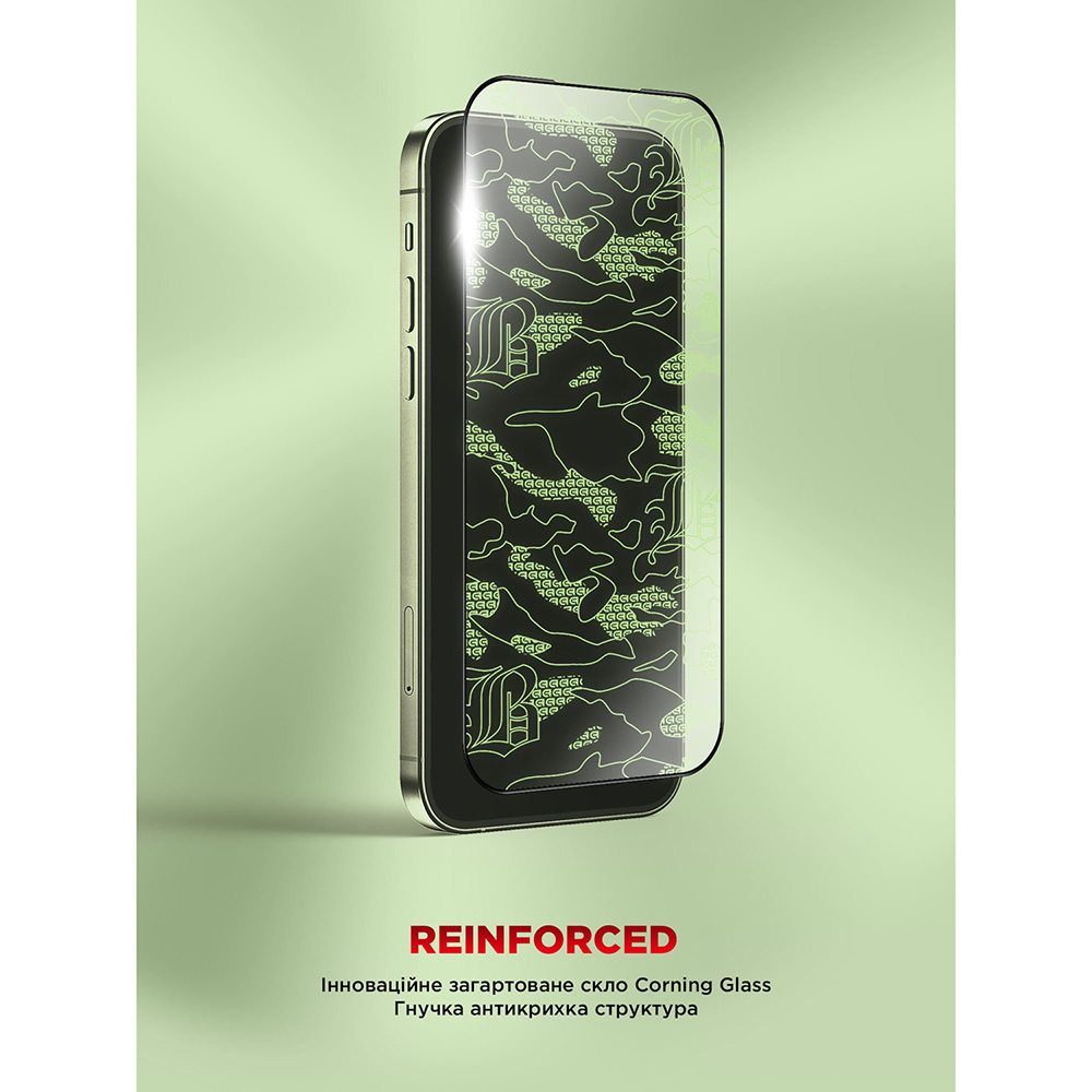 Защитное стекло ARMORSTANDART Corning Black Icon для Apple iPhone 17 Pro Max (ARM88500) Совместимость по модели  Apple iPhone 17 Pro Max