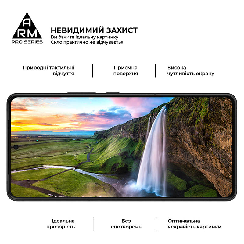 Защитное стекло ARMORSTANDART Pro для Asus ROG Phone 9 Pro (ARM87963) Покрытие глянец
