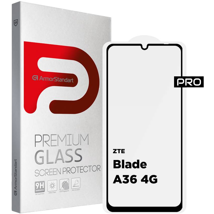 Защитное стекло ARMORSTANDART Pro для ZTE Blade A36 4G (ARM88874)
