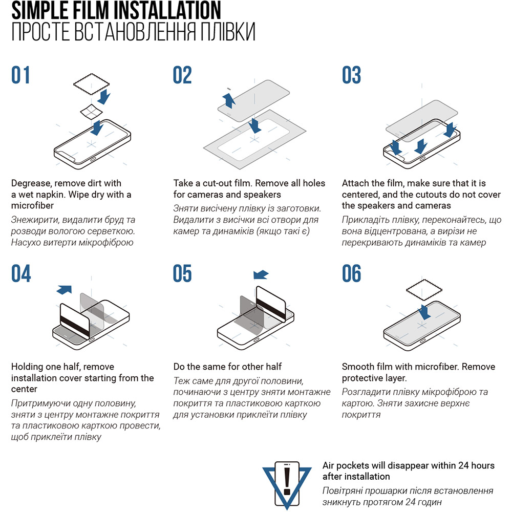 Защитная пленка ARMORSTANDART Matte для ZTE Blade A56 4G (ARM87515) Олеофобное покрытие True