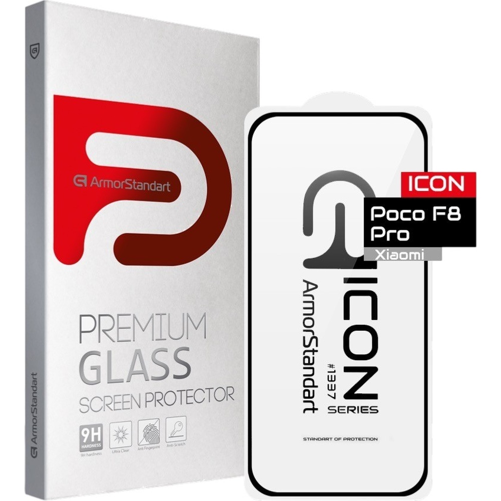 Защитное стекло ArmorStandart Icon для Xiaomi Poco F8 Pro (ARM89245)