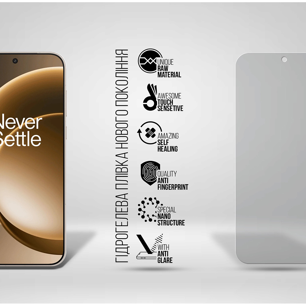 Захисна плівка ARMORSTANDART Matte гідрогелева для OnePlus 15 5G (ARM90795) Сумісність за моделлю OnePlus 15