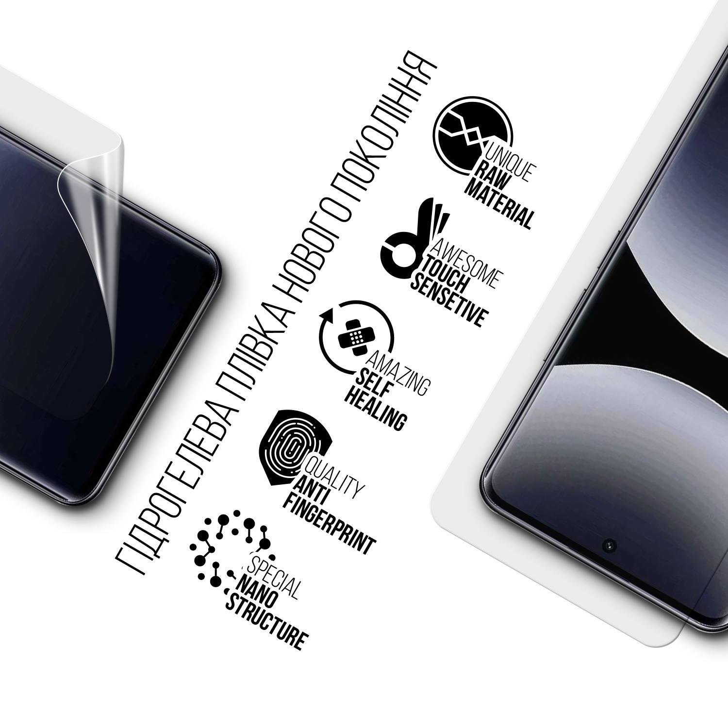 Гідрогелева плівка ARMORSTANDART для Xiaomi Redmi Note 15 Pro 5G (ARM89621) Сумісність за моделлю Xiaomi Redmi Note 15 Pro 5G