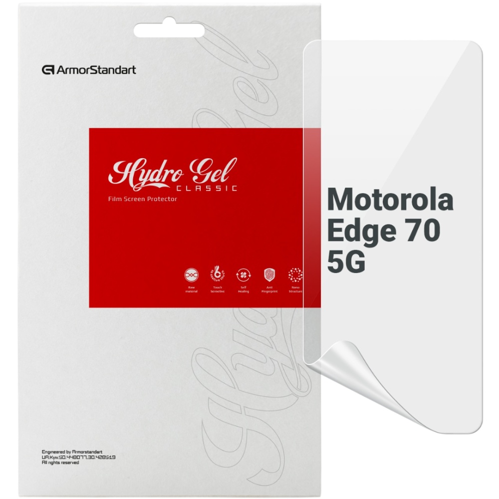 Гидрогелевая пленка ARMORSTANDART для Motorola Edge 70 5G (ARM89623)