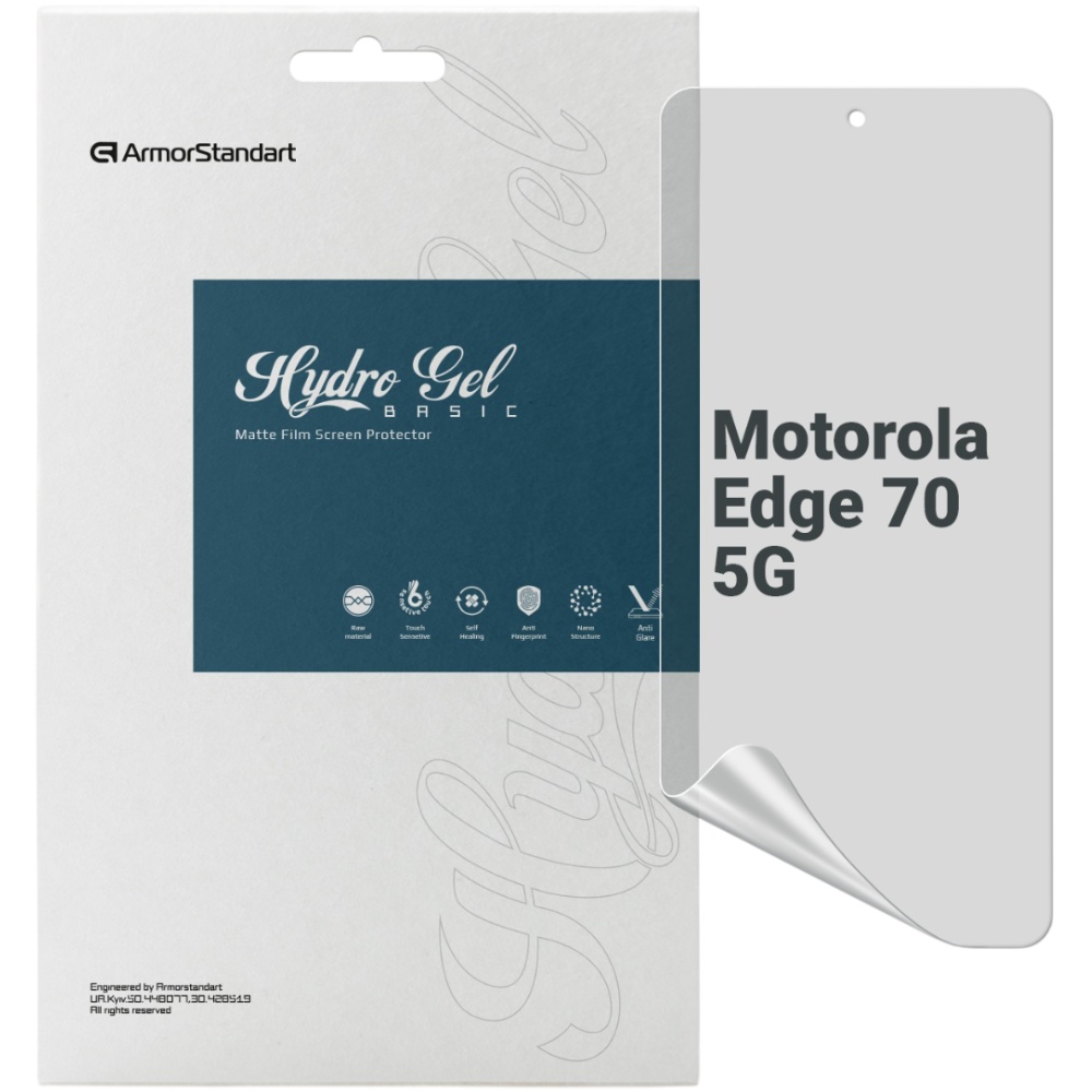 Гидрогелевая пленка ARMORSTANDART Matte для Motorola Edge 70 5G (ARM89633)