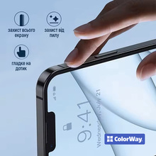 Защитное стекло COLORWAY для Oppo Reno 15 9H FC Glue Black (CW-GSFGOR15-BK)