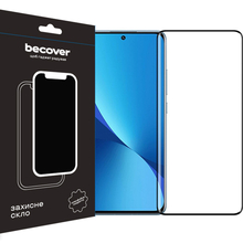 Защитное стекло BECOVER для Xiaomi Redmi 13/13x Black (711524)