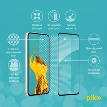 Захисне скло PIKO Full Glue для Xiaomi 15 Black (1283126607363)