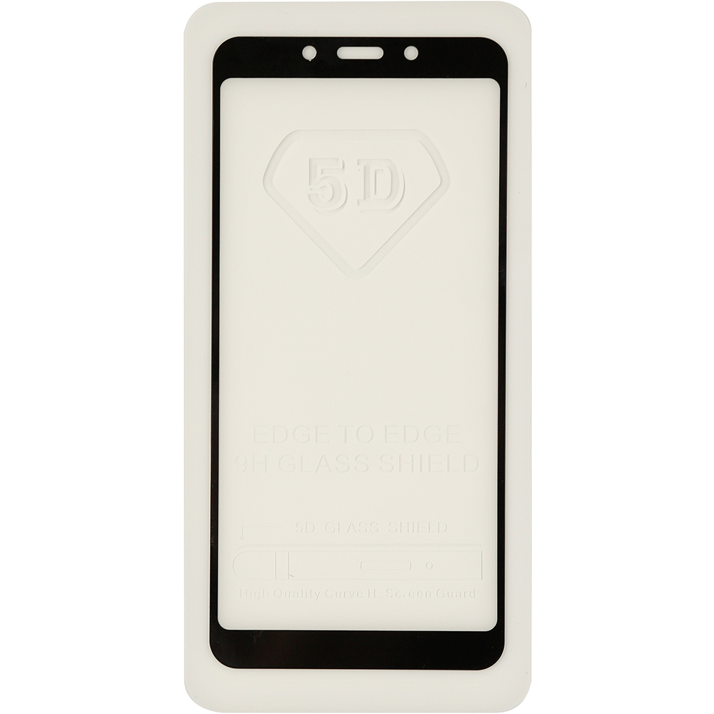 

Защитное стекло Drobak 5D Full Glue для Xiaomi Redmi 6 Black (443125), Xiaomi Redmi 6 Black 2.5D Full Cover