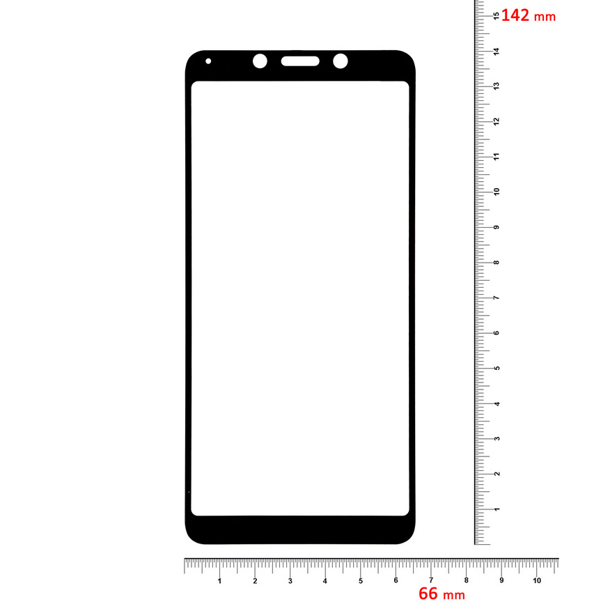 Захисне скло BECOVER для Xiaomi Redmi 6 / 6A Black (702442) Тип скло