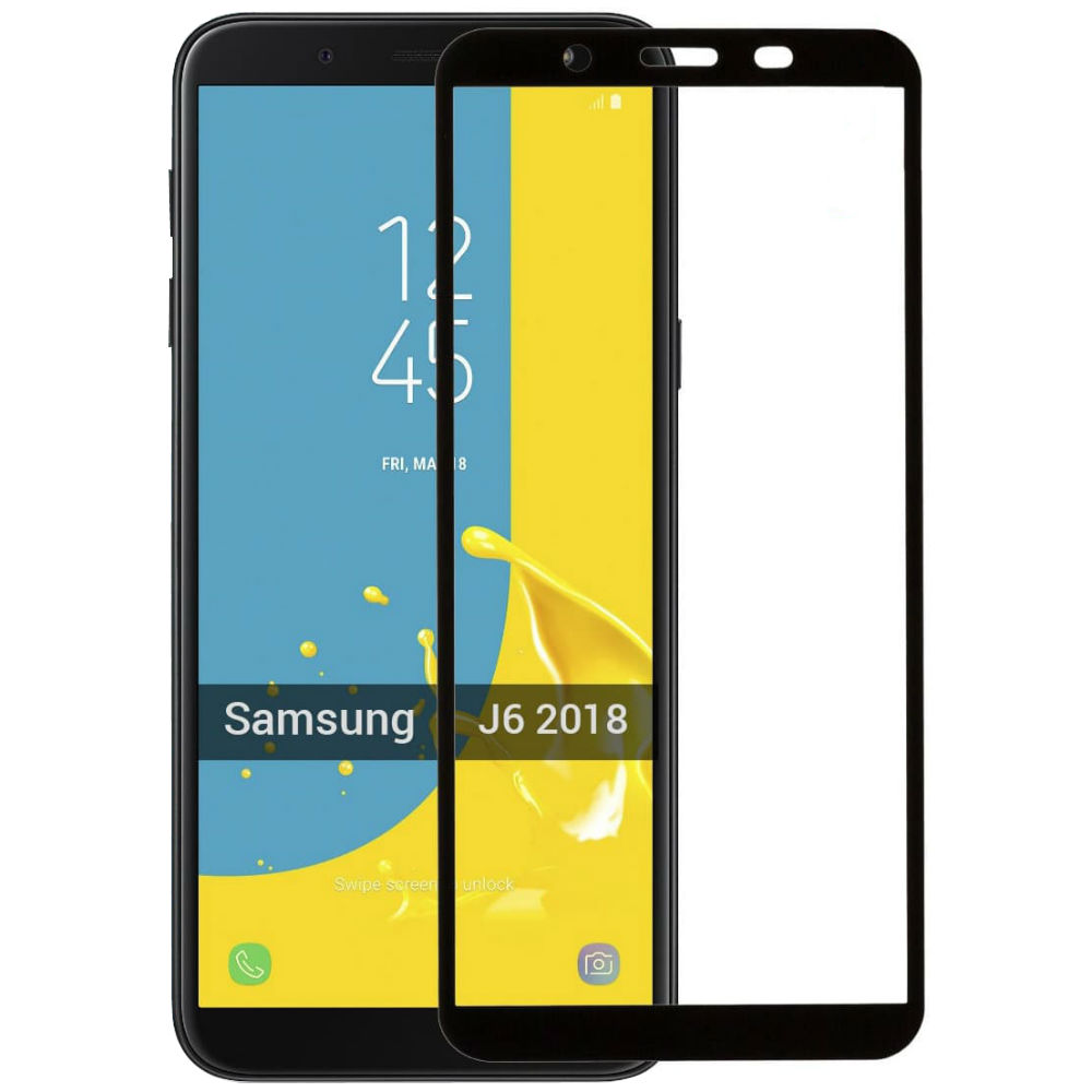 

Защитное стекло MAKEFUTURE Full Cover Full Glue Samsung J6 2018 Black (MGFCFG-SJ618B), Full Cover Full Glue Samsung J6 2018 Black