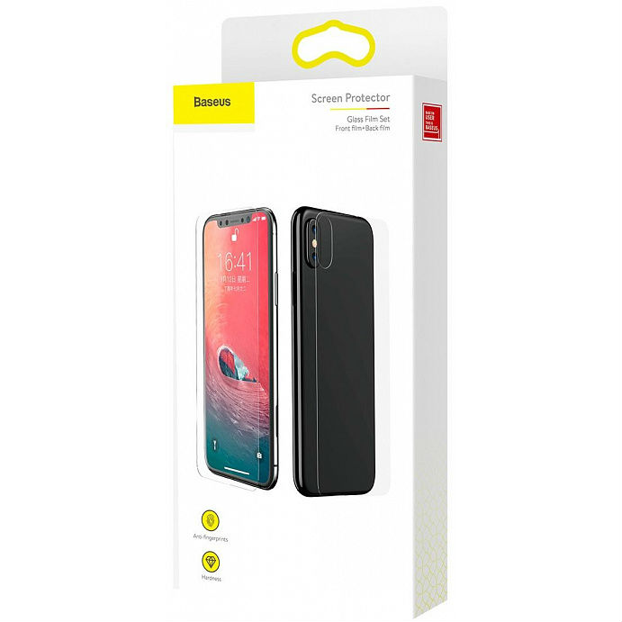 Заказать Защитное стекло BASEUS iPhone XS Max Transparent (SGAPIPH65-TZ02)