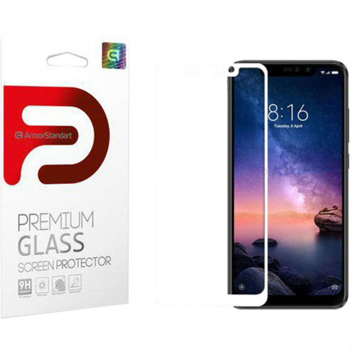 

Защитное стекло ARMORSTANDART Full-Screen Fullglue для Redmi Note 6 Pro White (ARM53562), Redmi Note 6 Pro White (ARM53562)