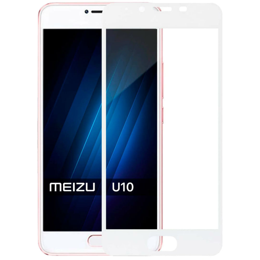 Защитное стекло MAKEFUTURE Meizu U10 White (MGFC-MU10W) - в  интернет-магазине Фокстрот: цены, отзывы, характеристики | купить в Киеве,  Харькове, Днепропетровске, Одессе - Украина