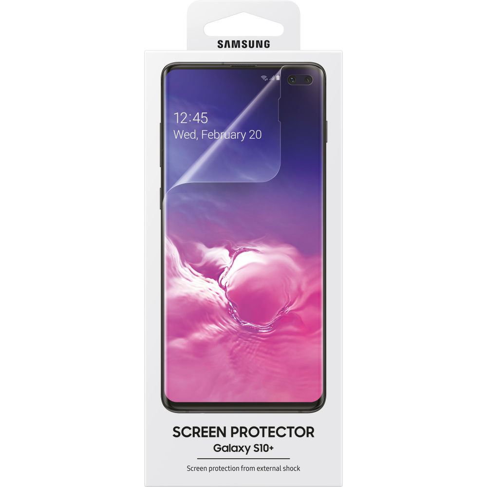 

Защитная пленка SAMSUNG для SAMSUNG S10+ (ET-FG975CTEGRU), S10+/ET-FG975CTEGRU - Screen Protector