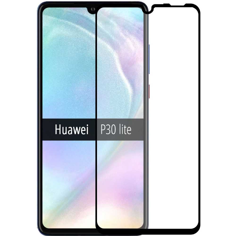 Защитное стекло MAKEFUTURE Full Cover Full Glue Huawei P30 Lite (MGF-HUP30L)