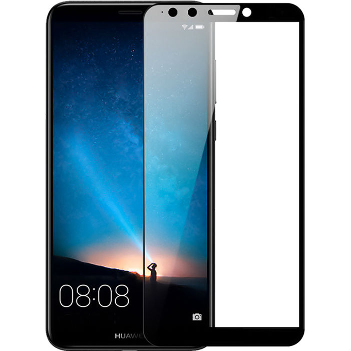 Захисне скло POWERPLANT Full screen Huawei Y9 (2018), Black (GL604937) Тип скло