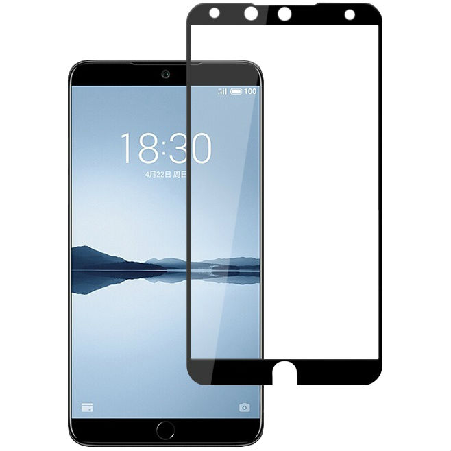 Защитное стекло POWERPLANT Full screen Meizu 15 Plus Black (GL605163) Тип стекло