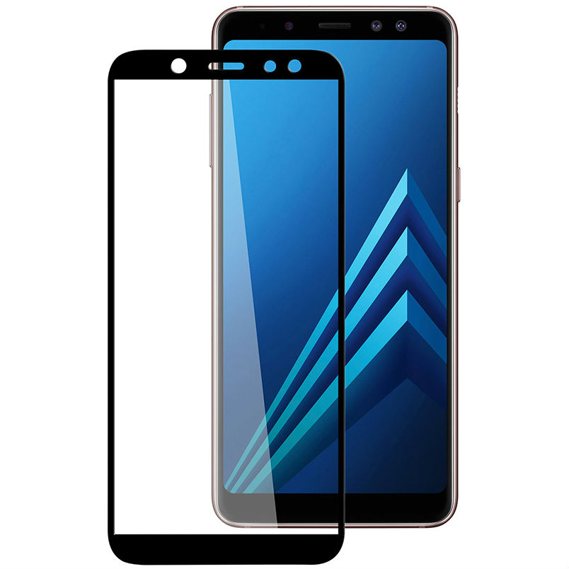 Захисне скло POWERPLANT Full screen для Samsung Galaxy A6 2018 Black (GL605316) Тип скло