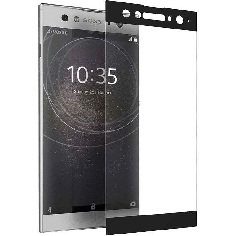 Захисне скло POWERPLANT Full screen Sony Xperia XA2 Ultra, Black (GL605477) Тип скло