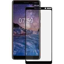 Защитное стекло POWERPLANT Full screen Nokia 7 Plus Black (GL605231)