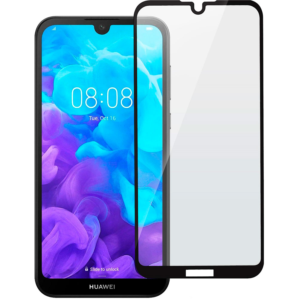 

Защитное стекло 2E Huawei Y5 2019/Honor 8S 2.5D FCFG black border (2E-H-Y5-19-LTFCFG-BB), Huawei Y5 2019/Honor 8S, 2.5D FCFG, black border