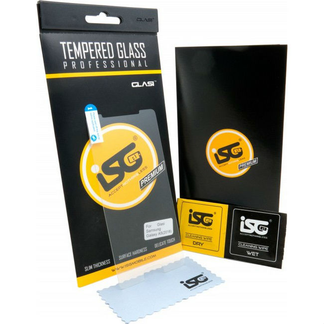 Защитное стекло ISG Tempered Glass Pro Simple для Samsung Galaxy A7 2016 Duos SM-A710 (SPG4285)