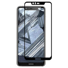 Кривой Рог - Защитное стекло POWERPLANT Nokia 5.1 Plus Black (GL606238)