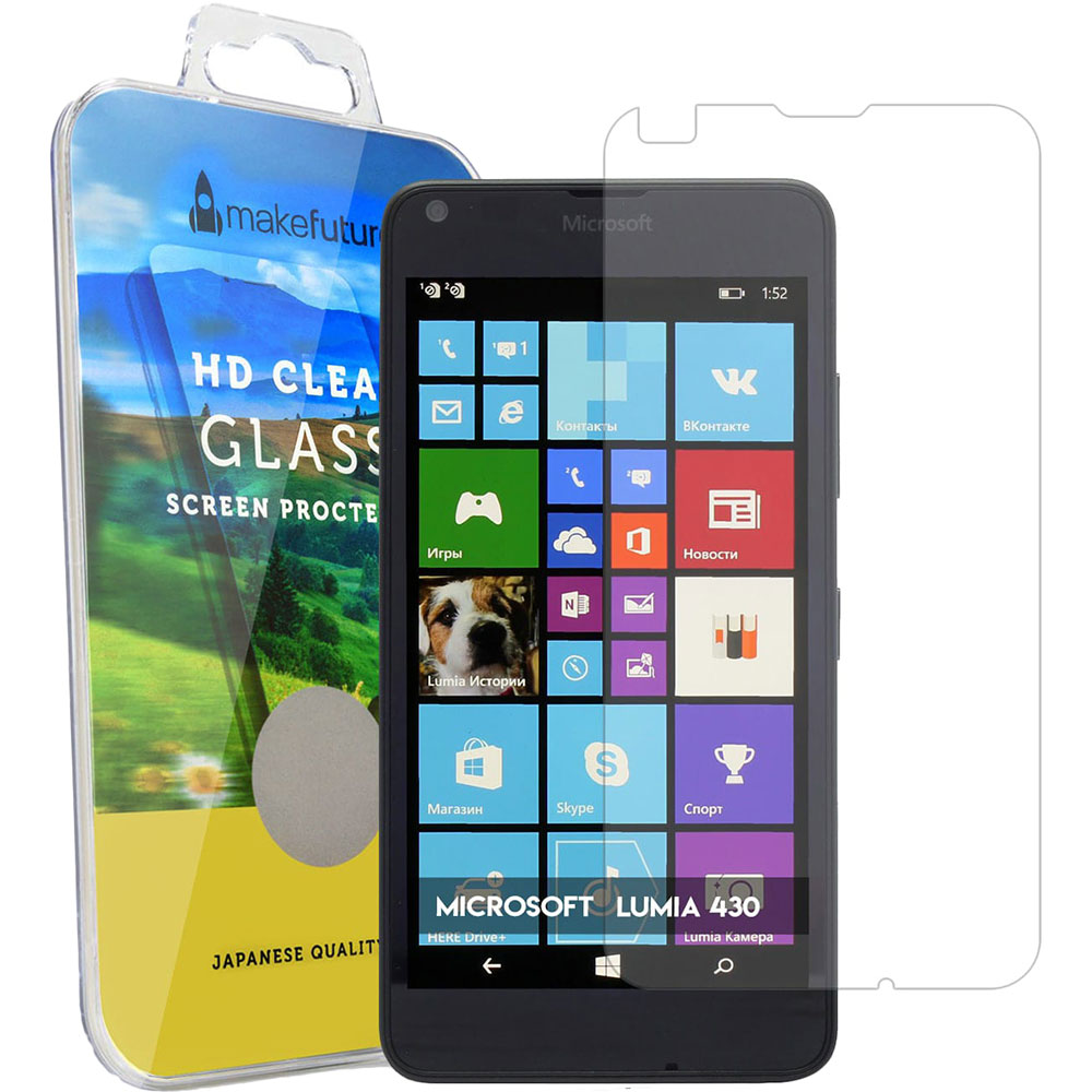 Защитное стекло MAKEFUTURE для Microsoft Lumia 430 (MG-MIL430) - в  интернет-магазине Фокстрот: цены, отзывы, характеристики | купить в Киеве,  Харькове, Днепропетровске, Одессе - Украина