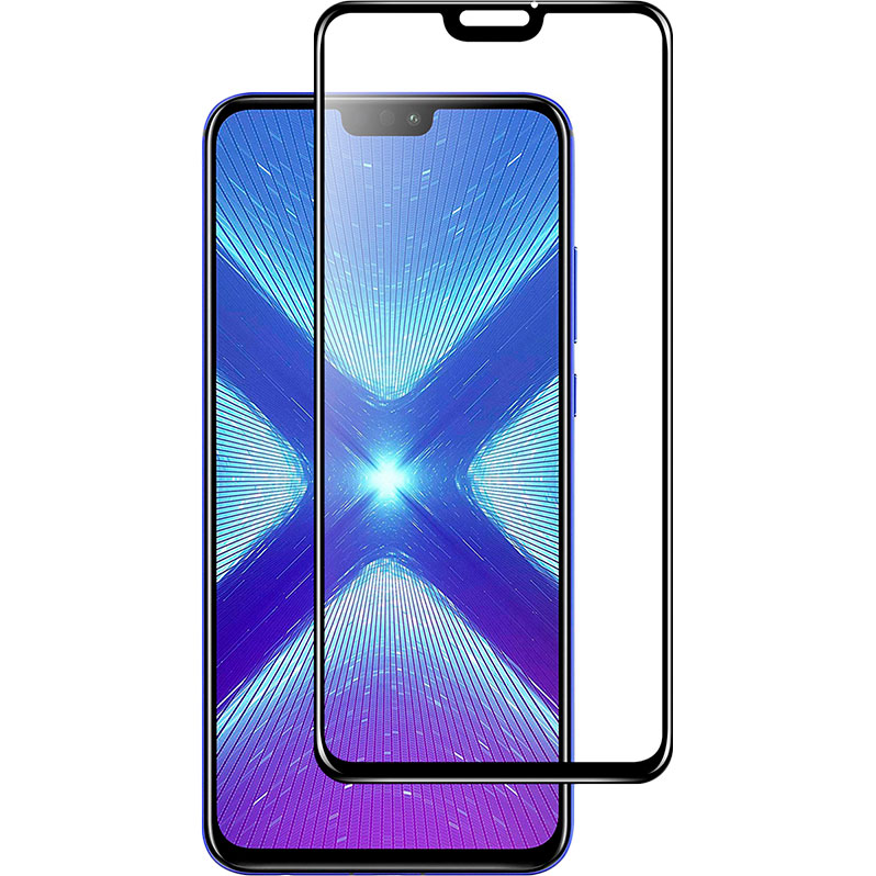 Защитное стекло PowerPlant Full screen для Honor 8X Black (GL607105) Тип стекло