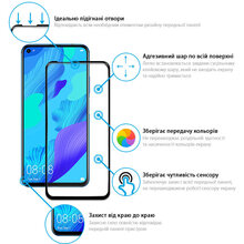 Захисне скло GLOBAL Full Glue для Huawei Nova 5T Black (1283126497346)