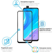 Захисне скло GLOBAL Full Glue для Huawei P Smart Pro Black (1283126497339)