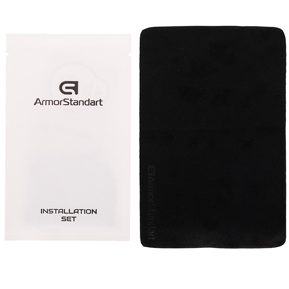 Защитное стекло ARMORSTANDART Full Glue для Samsung Galaxy A21s (A217) Black (ARM56261-GFG-BK) Покрытие глянец