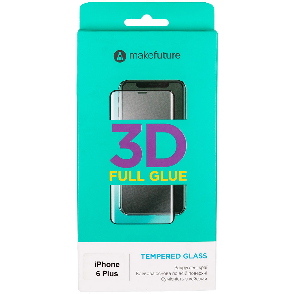 

Защитное стекло MAKEFUTURE 3D Apple iPhone 6 Plus White (MG3D-AI6PW), 3D Apple iPhone 6 Plus White (MG3D-AI6PW)