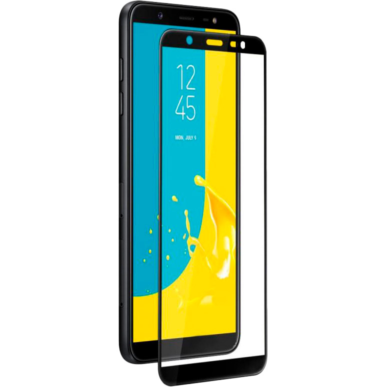 Захисне скло VINGA для Samsung Galaxy J8 2018 J810 Black (VTPGS-J810) Покриття протиударне