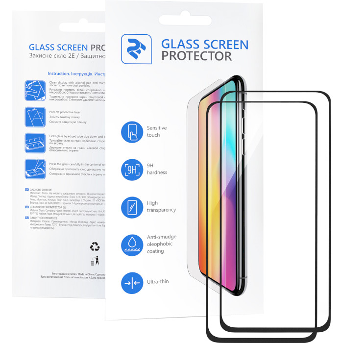 

Защитное стекло 2E 2 в 1 Samsung Galaxy A20s (A207) FCFG black (2E-G-A20S-LT-BB-2IN1), 2 в 1 Samsung Galaxy A20s(A207), FCFG, black