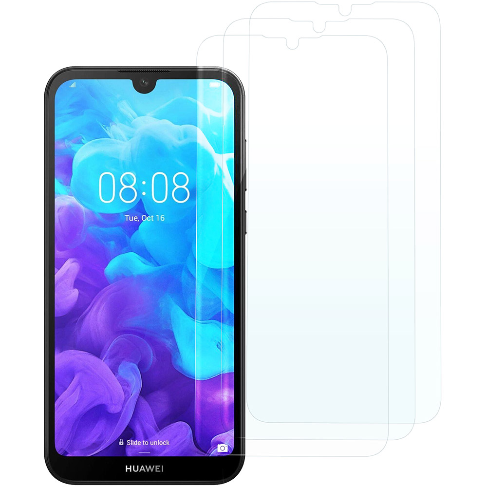 

Набор защитных стекол 2E 3 в 1 для Huawei Y5 2019/Honor 8S Clear (2E-H-Y5-19-LT25D-CL-3IN), 3 в 1 Huawei Y5 2019/Honor 8S, 2.5D, Clear