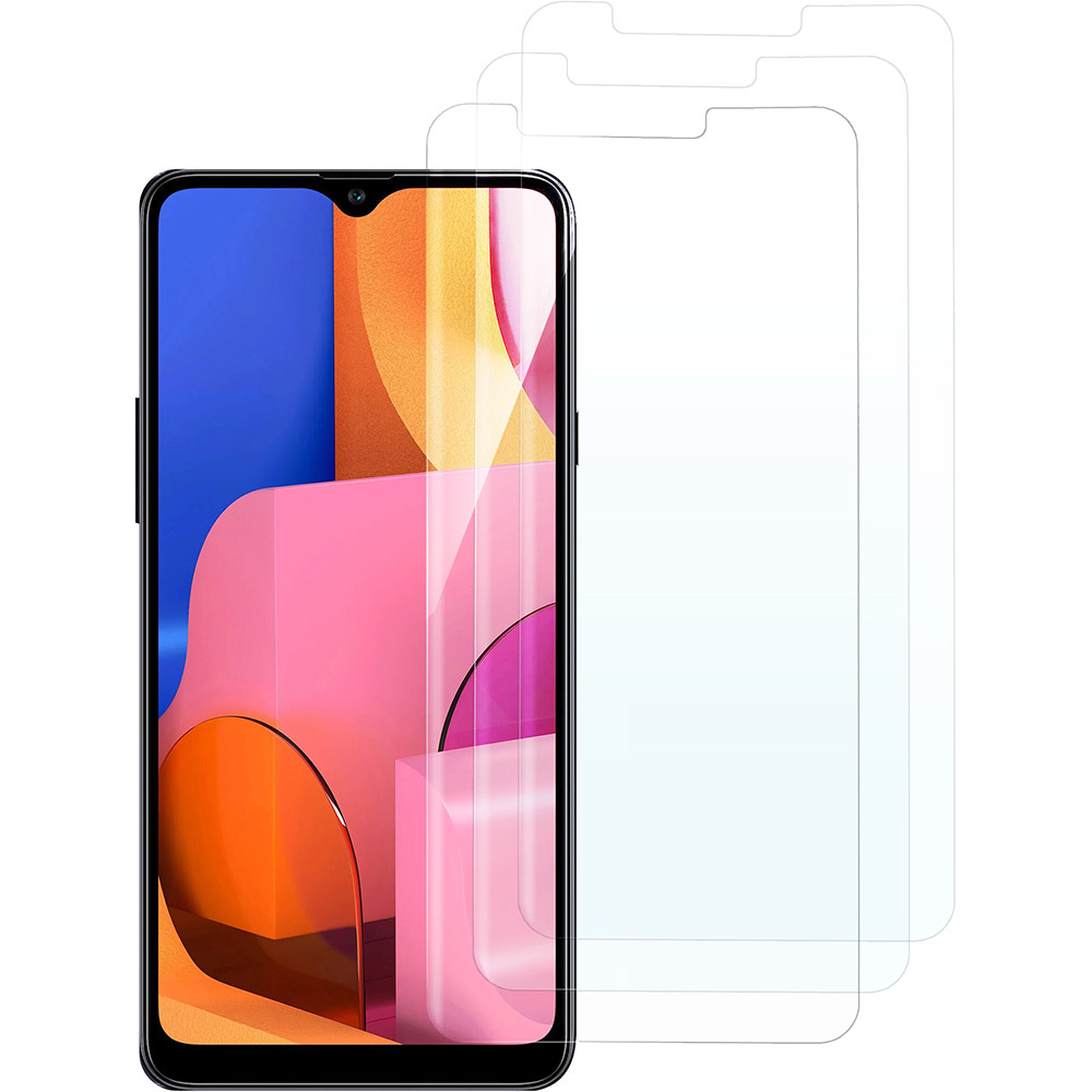 

Набор защитных стекол 2E 3 в 1 для Samsung Galaxy A20s Clear (2E-G-A20S-LT25D-CL-3IN1), 3 в 1 Samsung Galaxy A20s, 2.5D, Clear