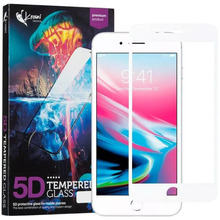 Захисне скло KRAZI 5D для Apple iPhone 7 Plus/8 Plus White (71976)