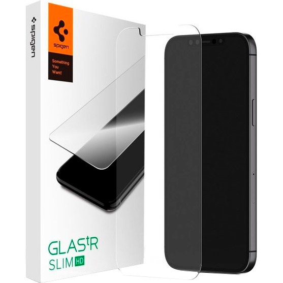 

Защитное стекло SPIGEN FC HD для Apple iPhone 12 mini Transparent (AGL01533), для iPhone 12 mini tR HD (1Pack)