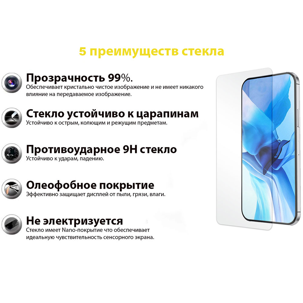 Защитное стекло BECOVER для Samsung Galaxy M31s SM-M317 Clear (705457) Олеофобное покрытие True