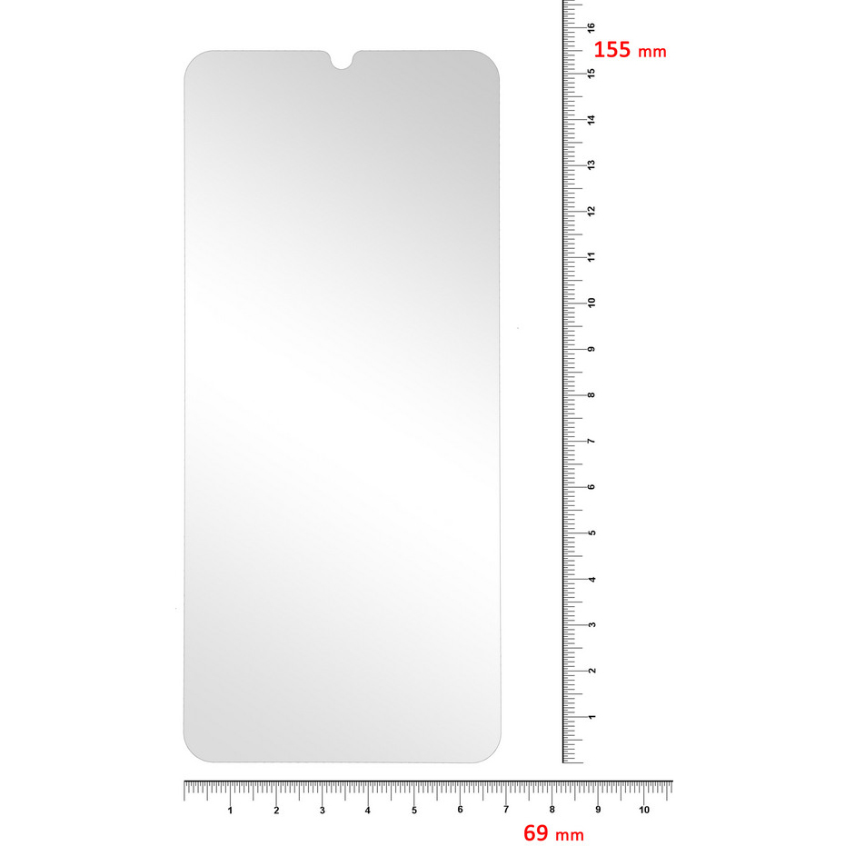 Захисне скло BECOVER для Xiaomi Redmi 9A / Redmi 9C Clear (3 шт) (705481) Покриття глянець