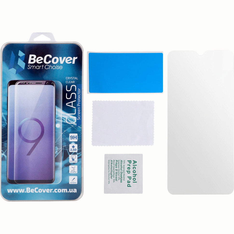 Захисне скло BECOVER для Poco M3 Clear (705665) Тип скло