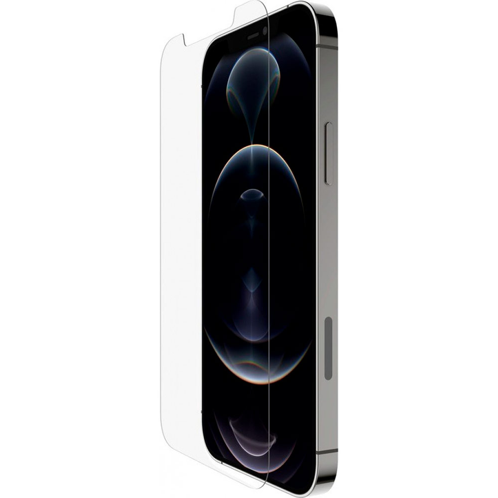 

Защитное стекло Belkin Tempered Glass Anti-Microbial для Apple iPhone 12/12 Pro (OVA021ZZ), TemperedGlass Anti-Microbial Apple iPhone 12/12