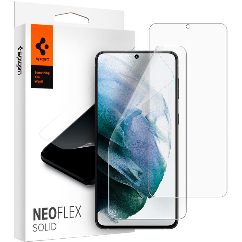 

Набор защитных пленок SPIGEN Neo Flex для Samsung Galaxy S21+ 2 шт Clear (AFL02536), Galaxy S21+ NeoFlex Solid HD, Clear