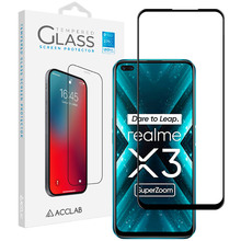 Захисне скло ACCLAB Full Glue для Realme X3 Black (1283126508462)