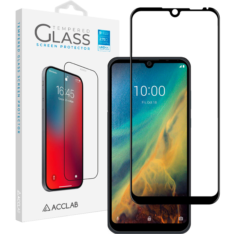 

Защитное стекло ACCLAB Full Glue для ZTE Blade A5 2020 Black (1283126508882), Full Glue для ZTE Blade A5 2020 (чорний)